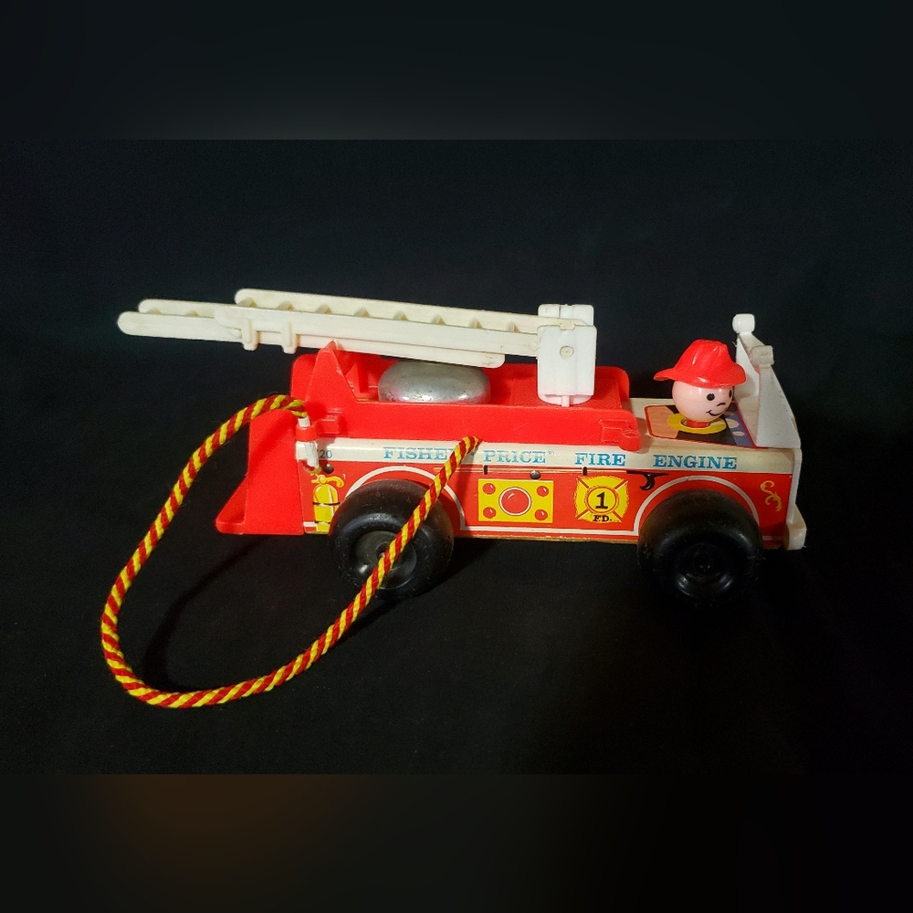 Vintage Fisher Price Fire Engine